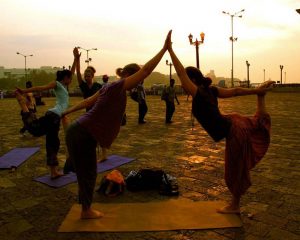 Guided yoga retreats to India